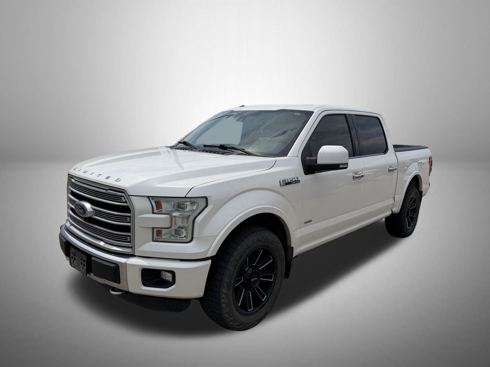 White Platinum Clearcoat Metallic 2016 Ford F-150 Pickup Truck Four-Wheel Drive 6-Speed Automatic