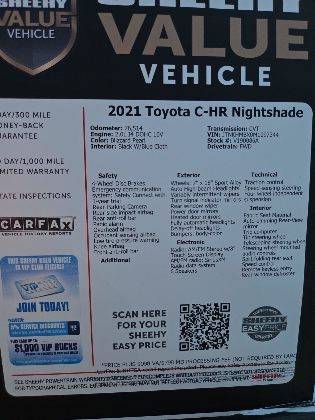 Used 2021 White Toyota XLE image 25