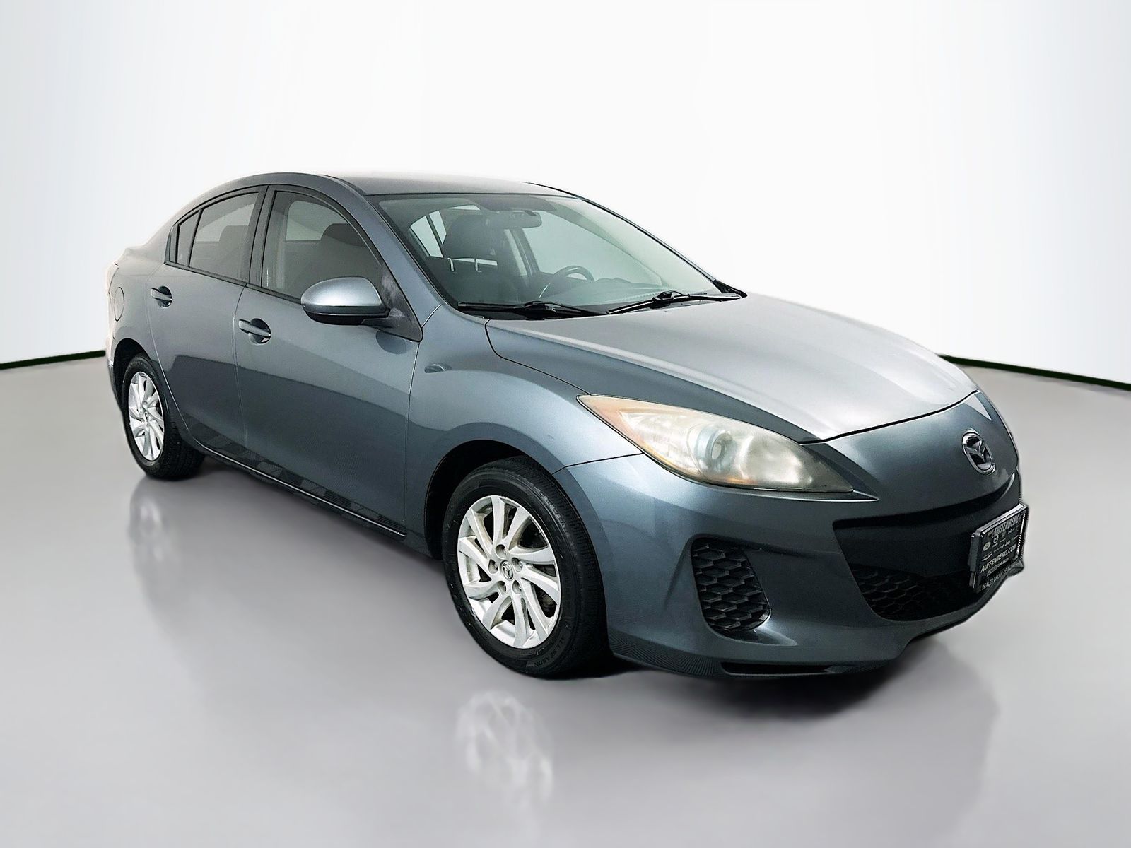 Dolphin Gray Mica 2012 Mazda MAZDA3 Sedan Front-Wheel Drive 6-Speed Automatic