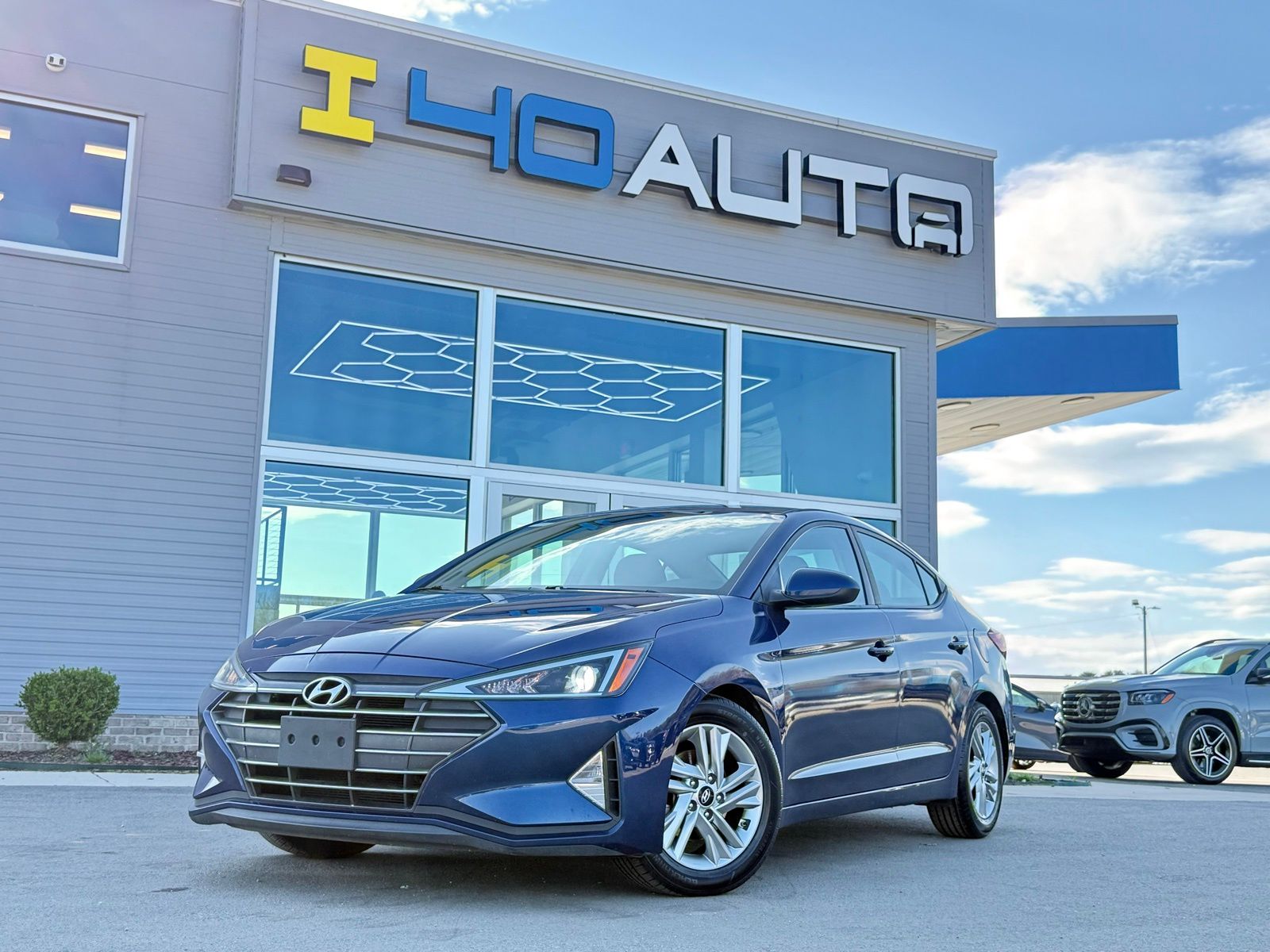 Lakeside Blue 2020 Hyundai Elantra SEL FWD Sedan Front-Wheel Drive Continuously Variable Transmission