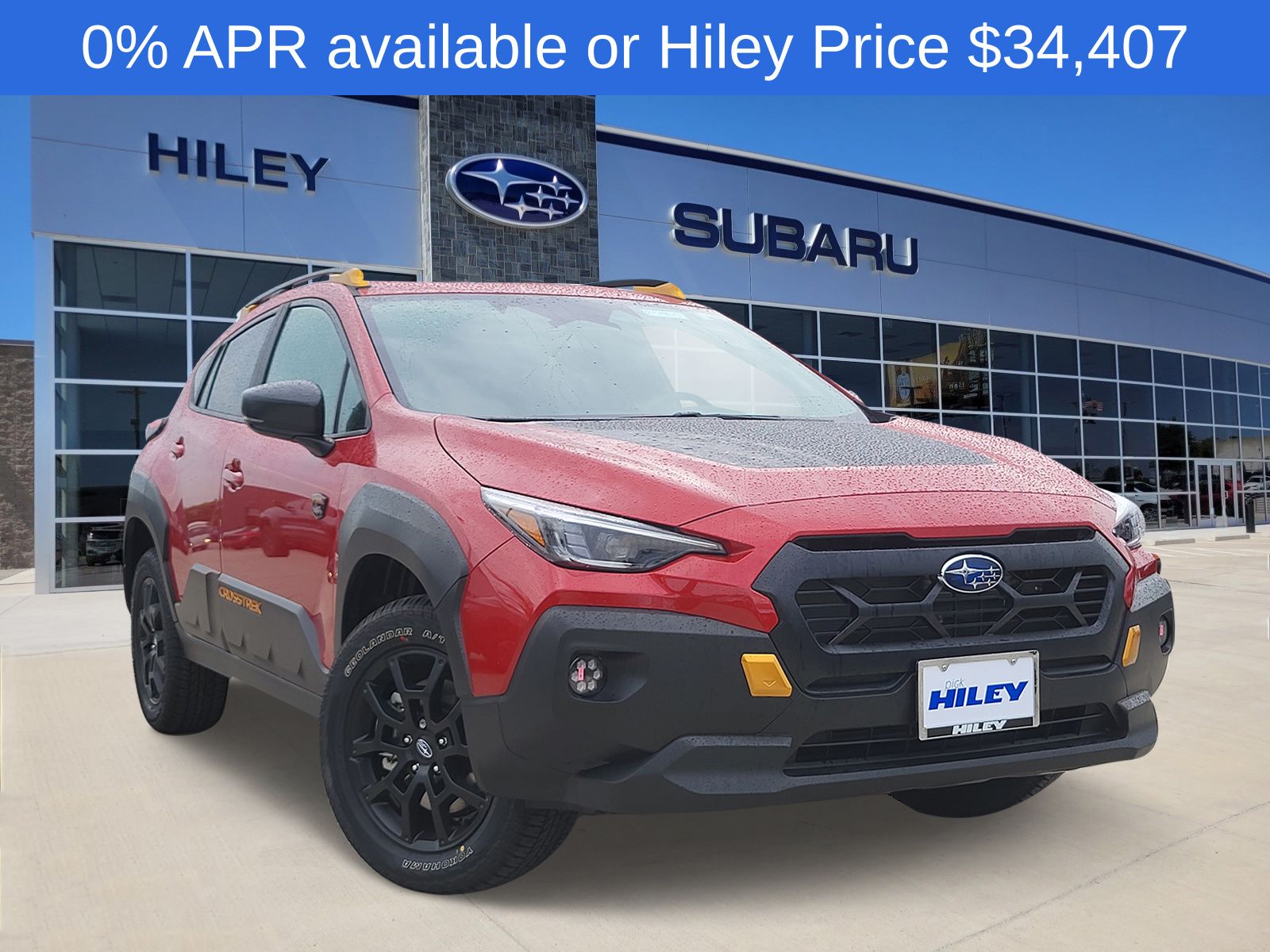Red Pearl 2026 Subaru Crosstrek Wilderness AWD SUV / Crossover All-Wheel Drive Continuously Variable Transmission