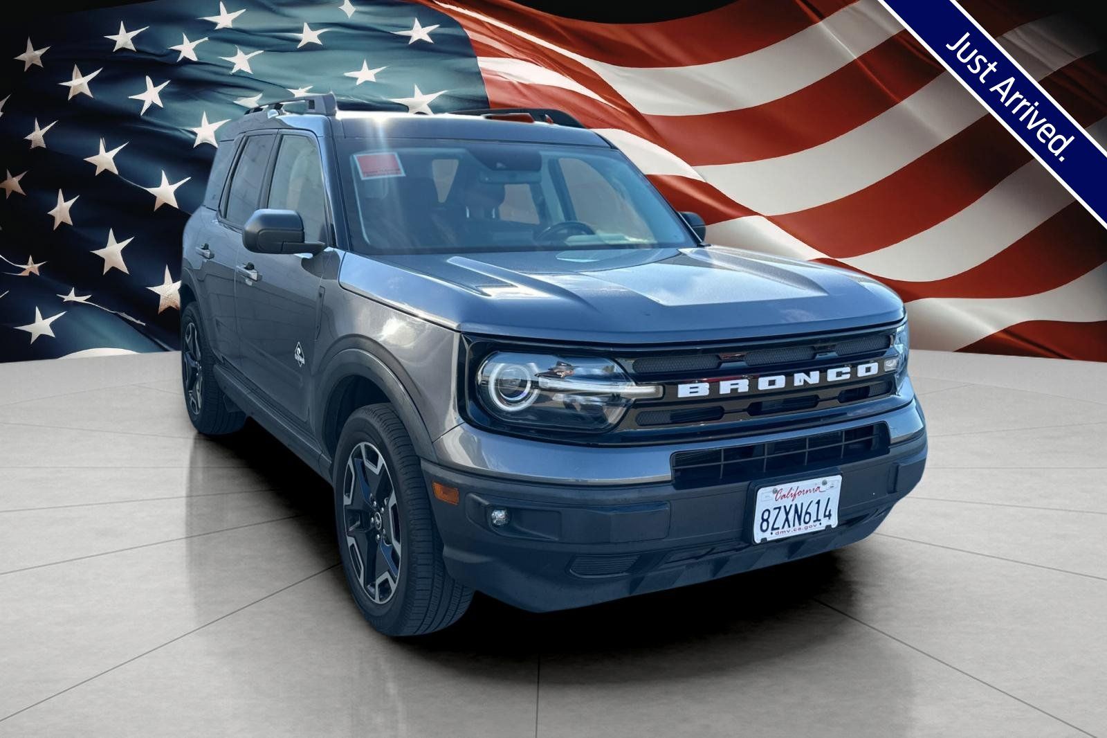 Carbonized Gray Metallic 2022 Ford Bronco Sport SUV / Crossover All-Wheel Drive 8-Speed Automatic