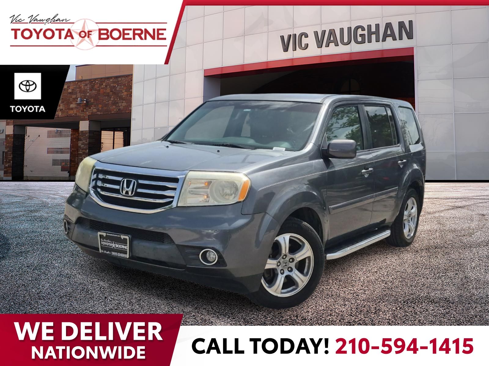 Gray 2012 Honda Pilot SUV / Crossover Front-Wheel Drive 5-Speed Automatic