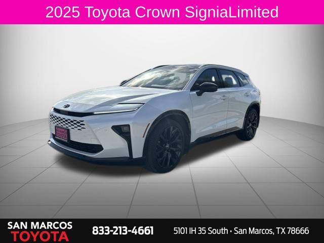 Oxygen White 2025 Toyota Crown Signia SUV / Crossover All-Wheel Drive Continuously Variable Transmission