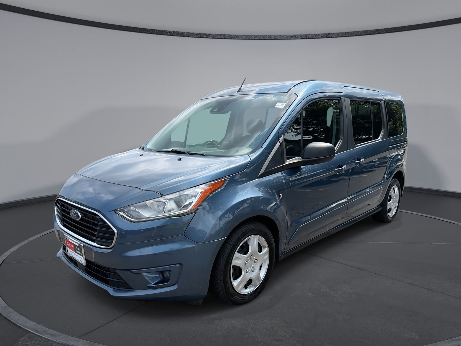 Blue Metallic 2019 Ford Transit Connect Van Front-Wheel Drive 8-Speed Automatic