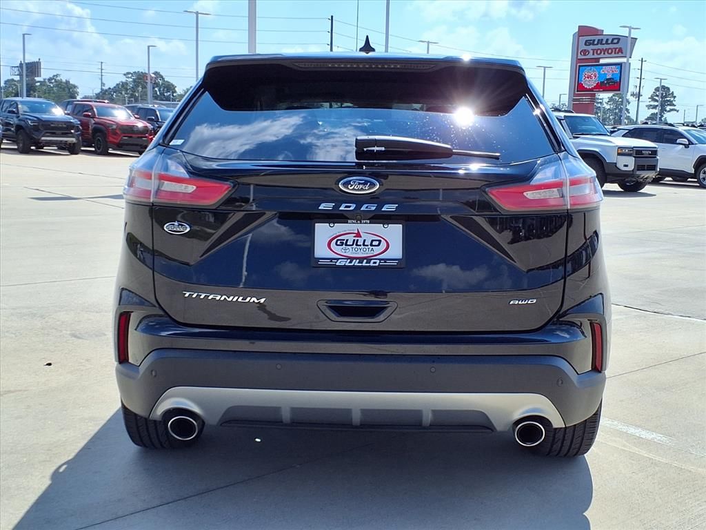 2024 Ford Edge Titanium Black at AutoSavvy Houston Northwest