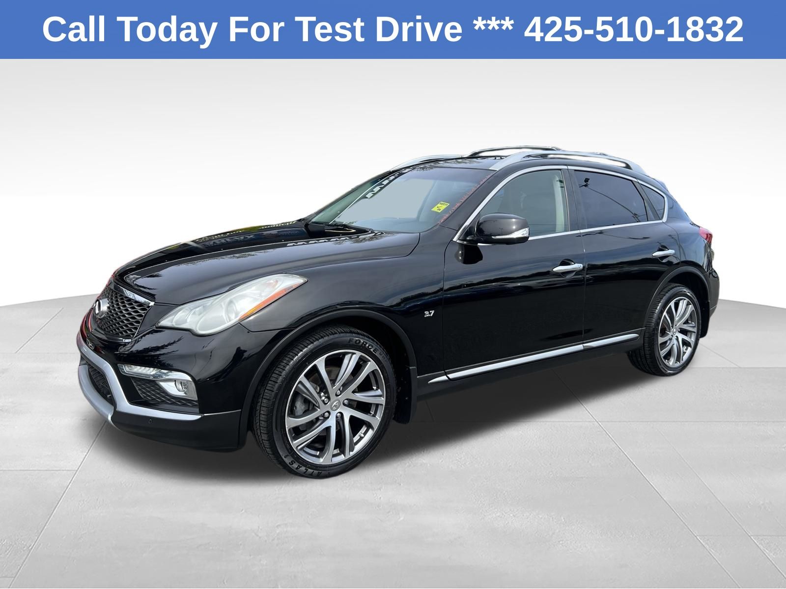 Black Obsidian 2016 INFINITI QX50 SUV / Crossover All-Wheel Drive 7-Speed Automatic