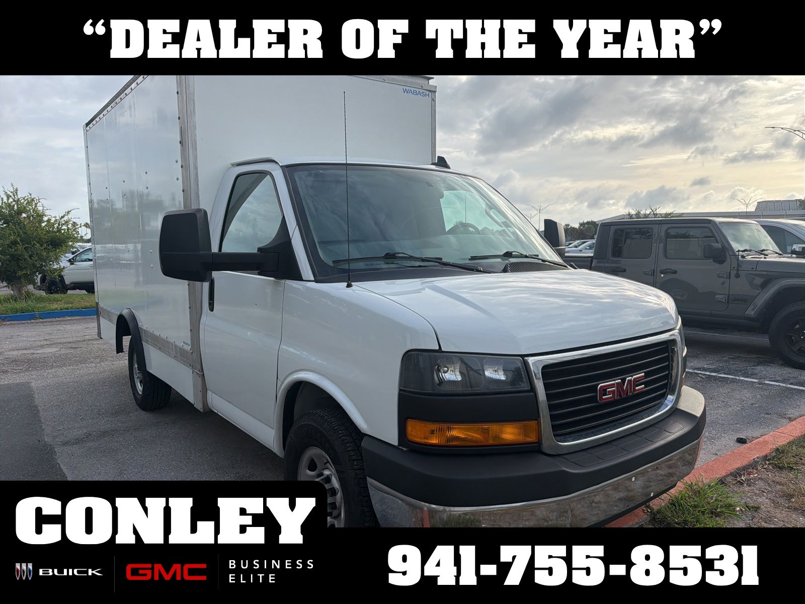 Summit White 2023 GMC Savana Chassis Van Rear-Wheel Drive 8-Speed Automatic Overdrive