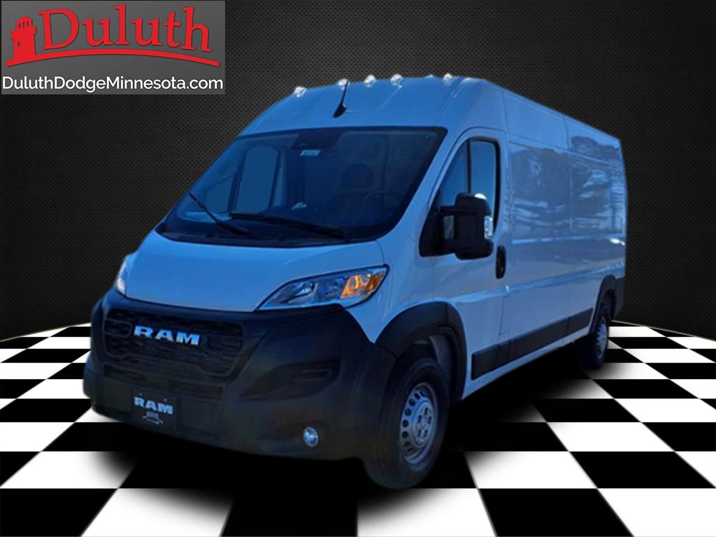 Bright White Clearcoat 2025 RAM ProMaster Van 9-Speed Automatic