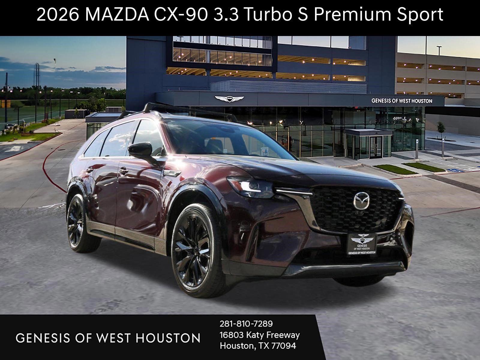 2026 Mazda CX-90 3.3 Turbo S Premium Sport AWD