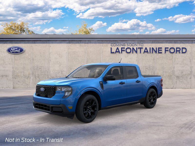 Blue 2026 Ford Maverick Pickup Truck All-Wheel Drive Continuously Variable Transmission