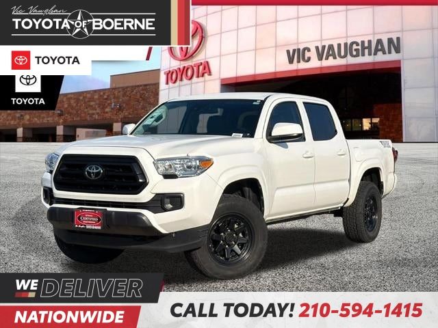 White 2023 Toyota Tacoma Pickup Truck Four-Wheel Drive 6-Speed Automatic