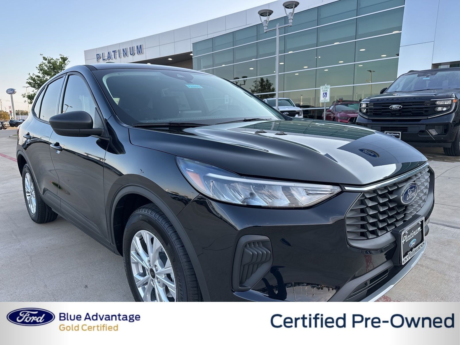 Agate Black Metallic 2025 Ford Escape SUV / Crossover Front-Wheel Drive 8-Speed Automatic