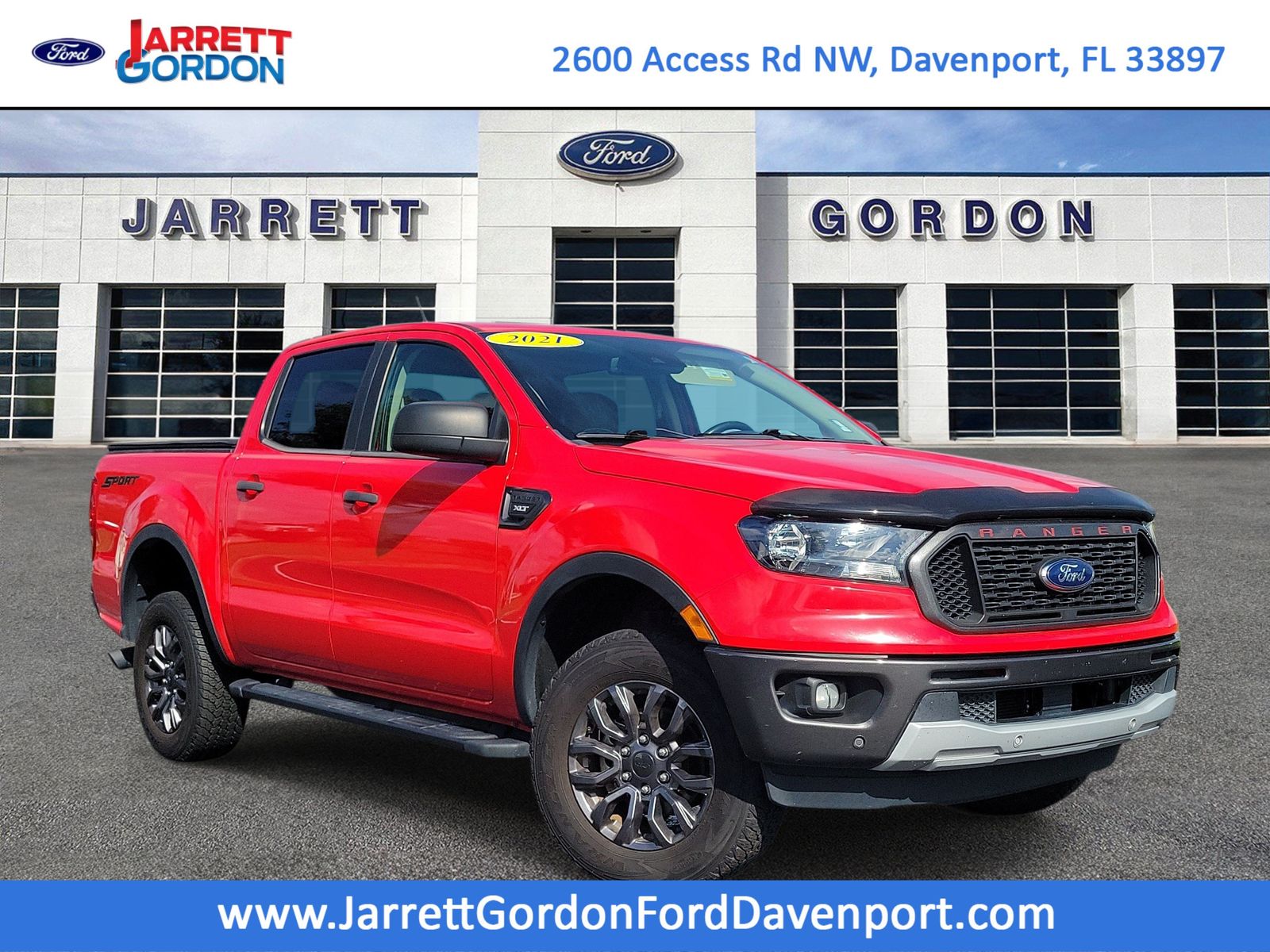 Race Red 2021 Ford Ranger Pickup Truck 4X2 Automatic
