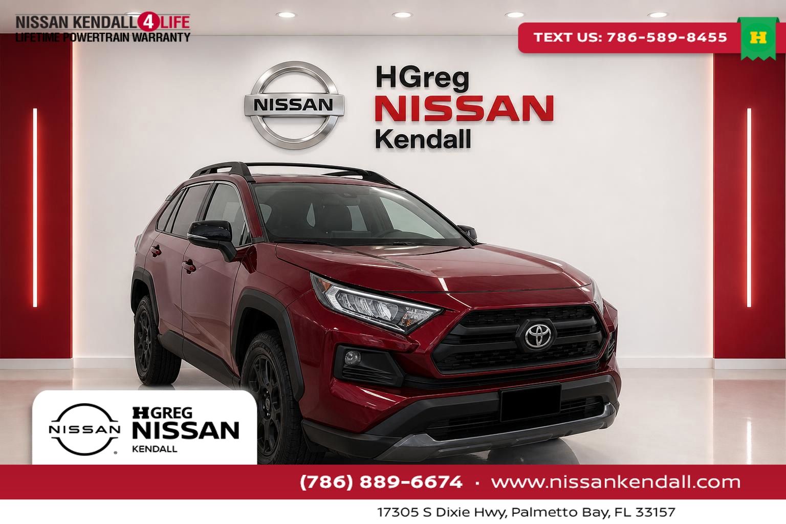 Red (Ruby Flare Pearl) 2021 Toyota RAV4 SUV / Crossover All-Wheel Drive 8-Speed Automatic