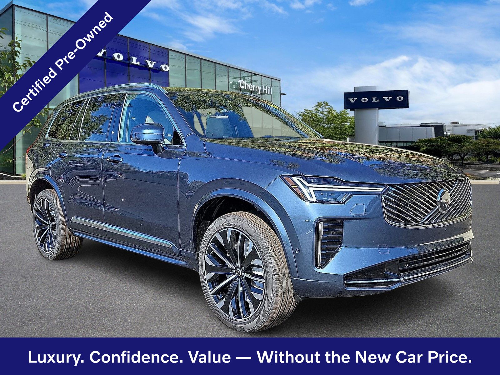 Denim Blue Metallic 2026 Volvo XC90 B6 Plus 7-Passenger AWD SUV / Crossover All-Wheel Drive Automatic