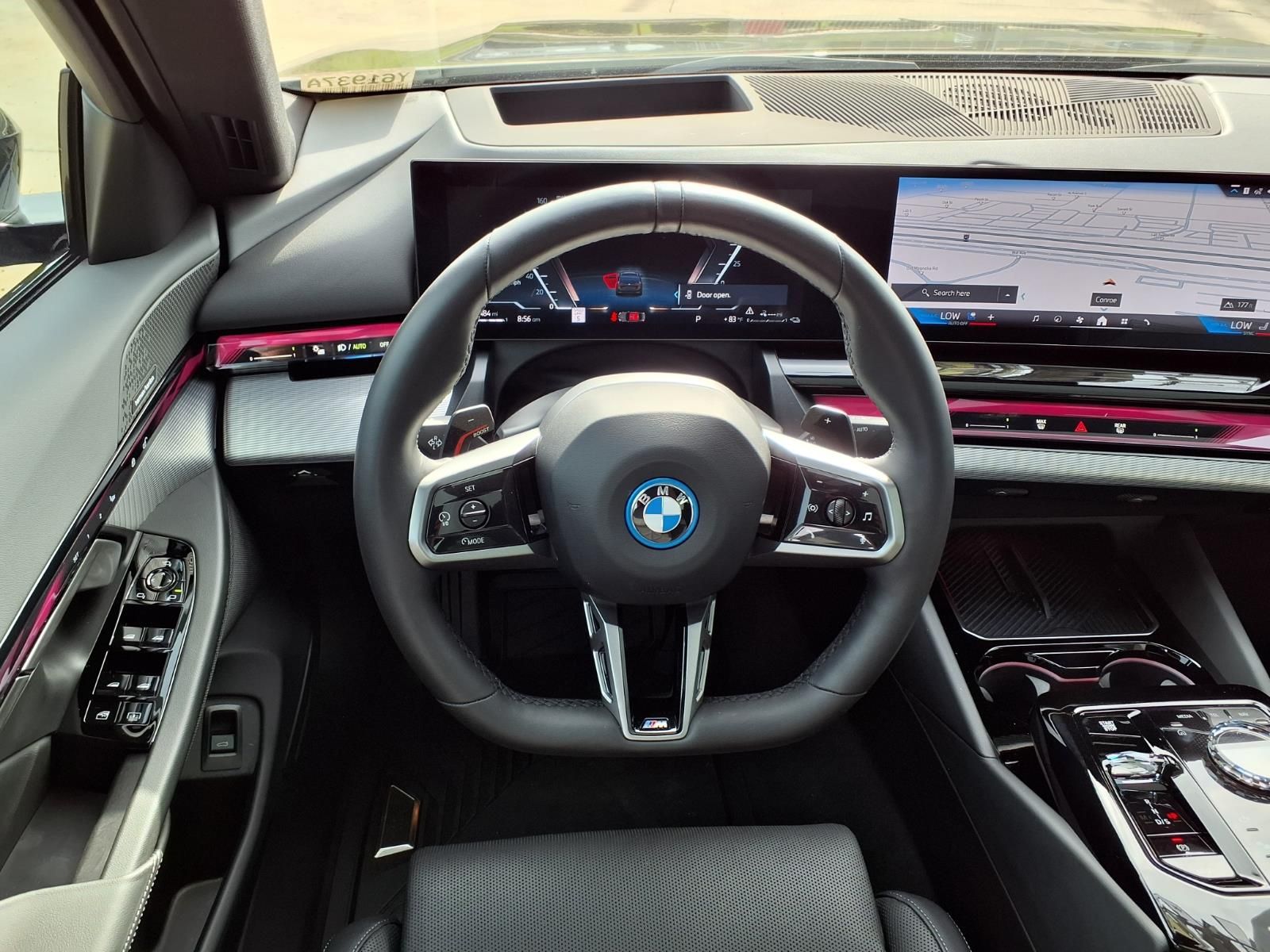 2026 BMW 5 Series 550e xDrive Black at Central Houston Nissan