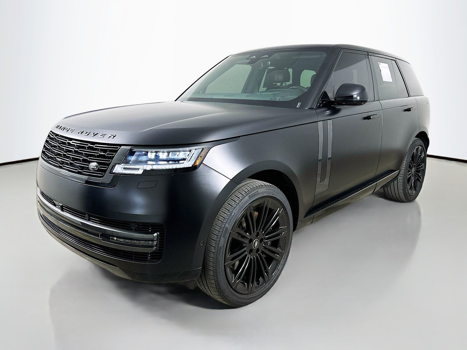Obsidian Black SV Bespoke Ultra Metallic Satin 2025 Land Rover Range Rover P530 SE AWD SUV / Crossover All-Wheel Drive 8-Speed Automatic