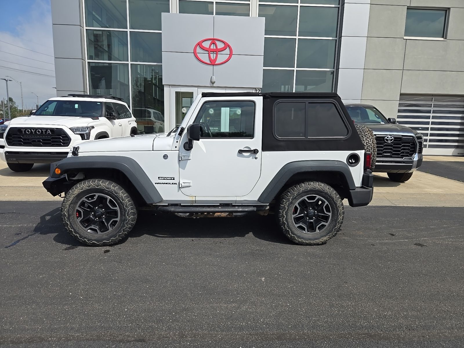 used 2014 Jeep Wrangler car, priced at $12,949
