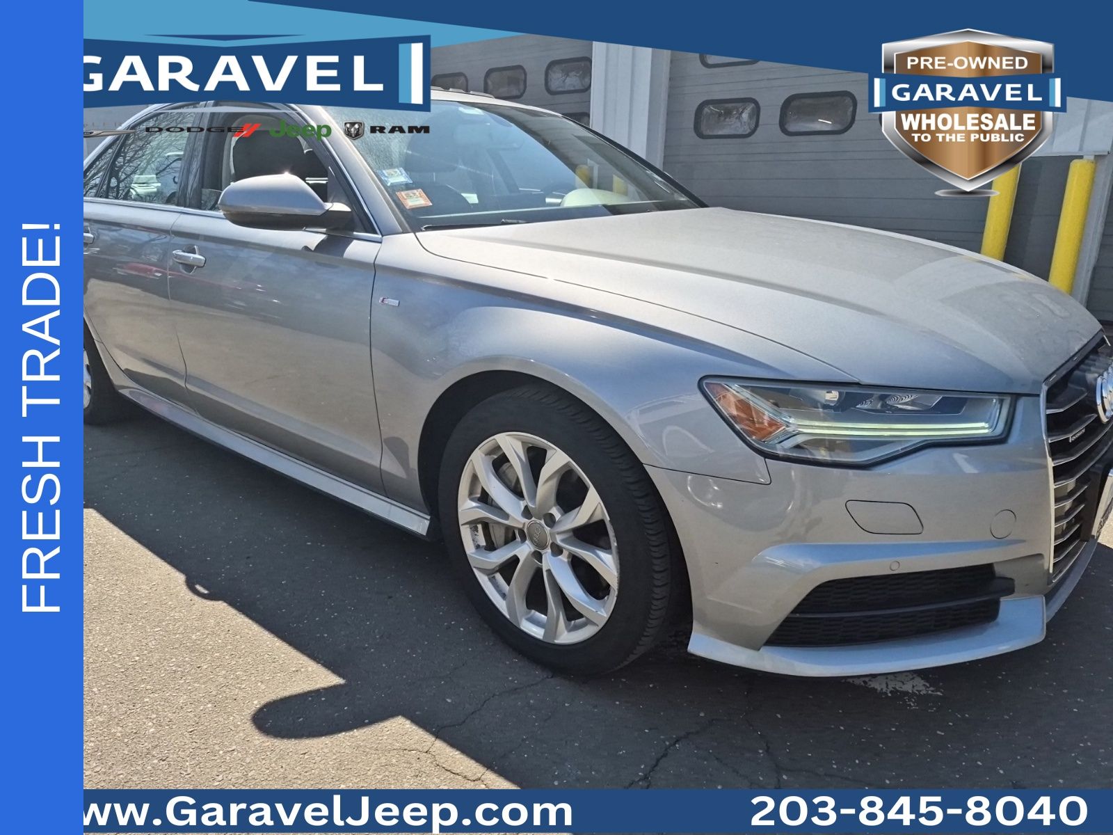 Gray Metallic 2018 Audi A6 2.0T quattro Premium Plus Sedan AWD Sedan All-Wheel Drive 8-Speed Automatic