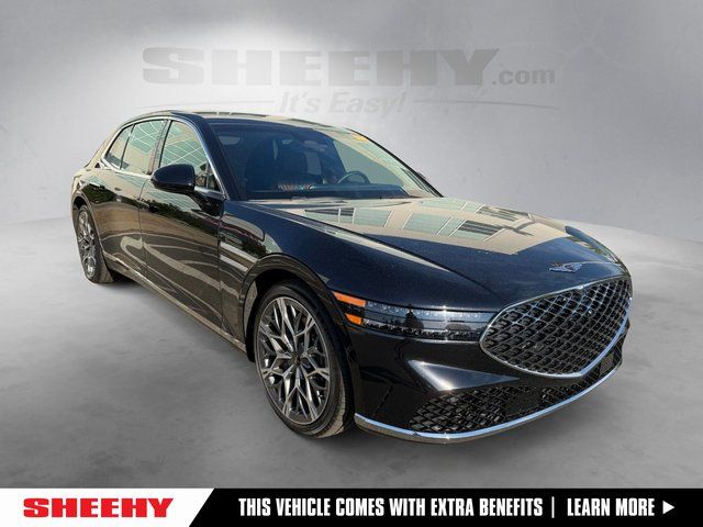Vik Black 2026 Genesis G90 3.5T e-Supercharger AWD Sedan All-Wheel Drive 8-Speed Automatic
