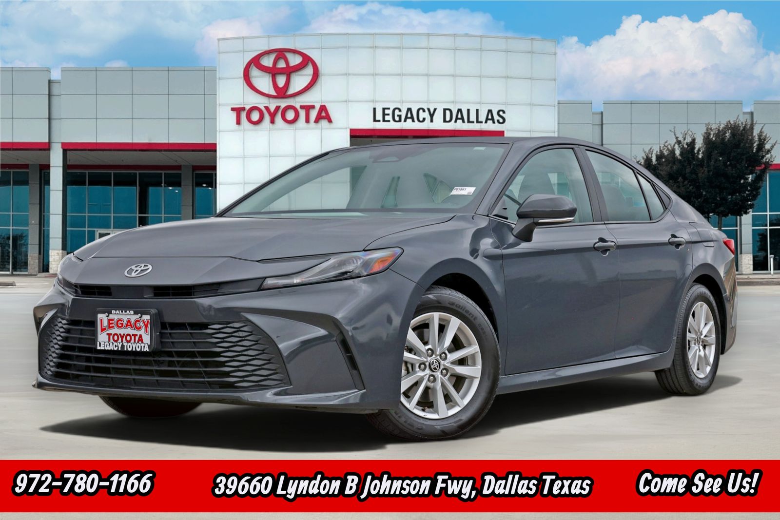 Underground 2025 Toyota Camry Sedan Front-Wheel Drive Continuously Variable Transmission