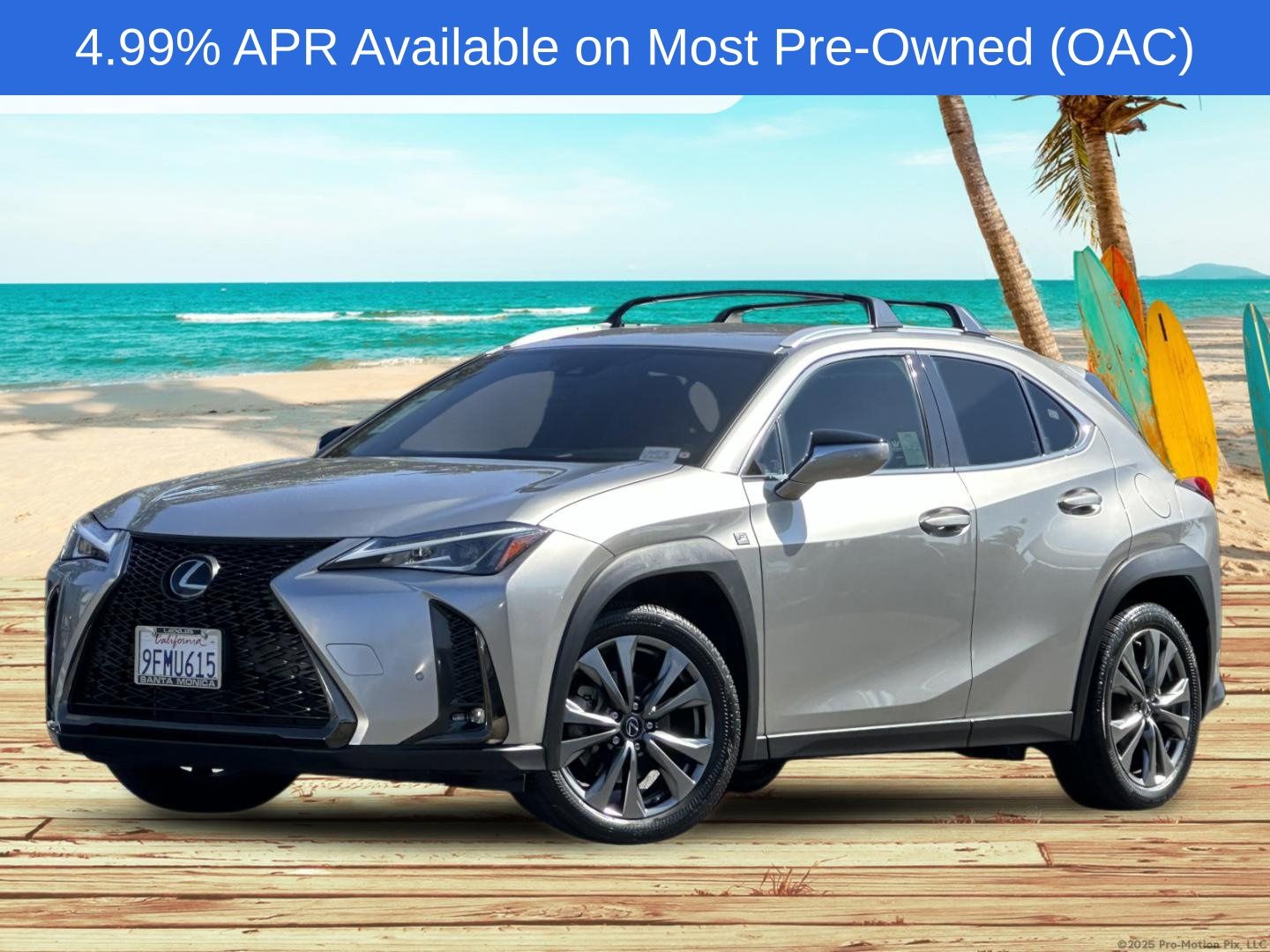 Atomic Silver 2021 Lexus UX SUV / Crossover Front-Wheel Drive Continuously Variable Transmission