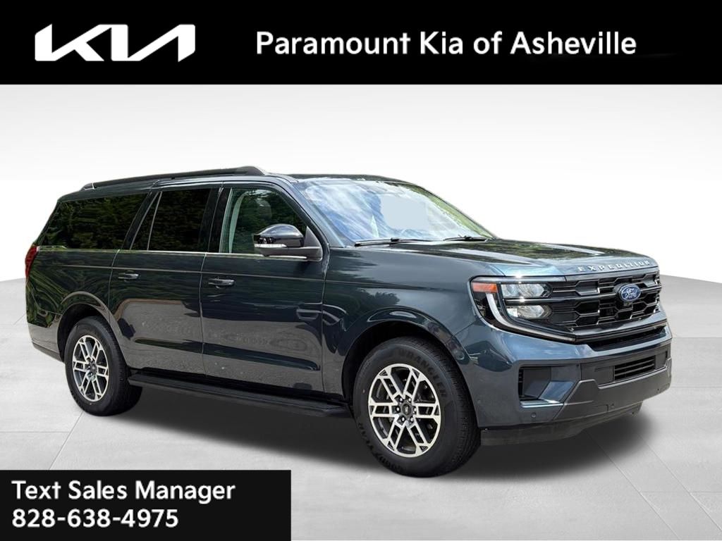 Stone Blue Metallic 2025 Ford Expedition MAX Active RWD SUV / Crossover 4X2 Automatic