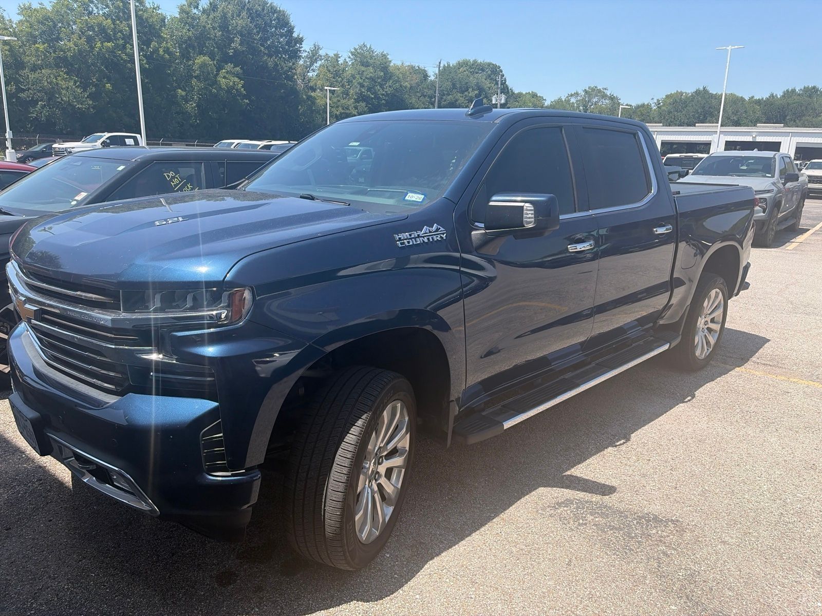 Blue Metallic 2019 Chevrolet Silverado 1500 Pickup Truck Four-Wheel Drive Automatic