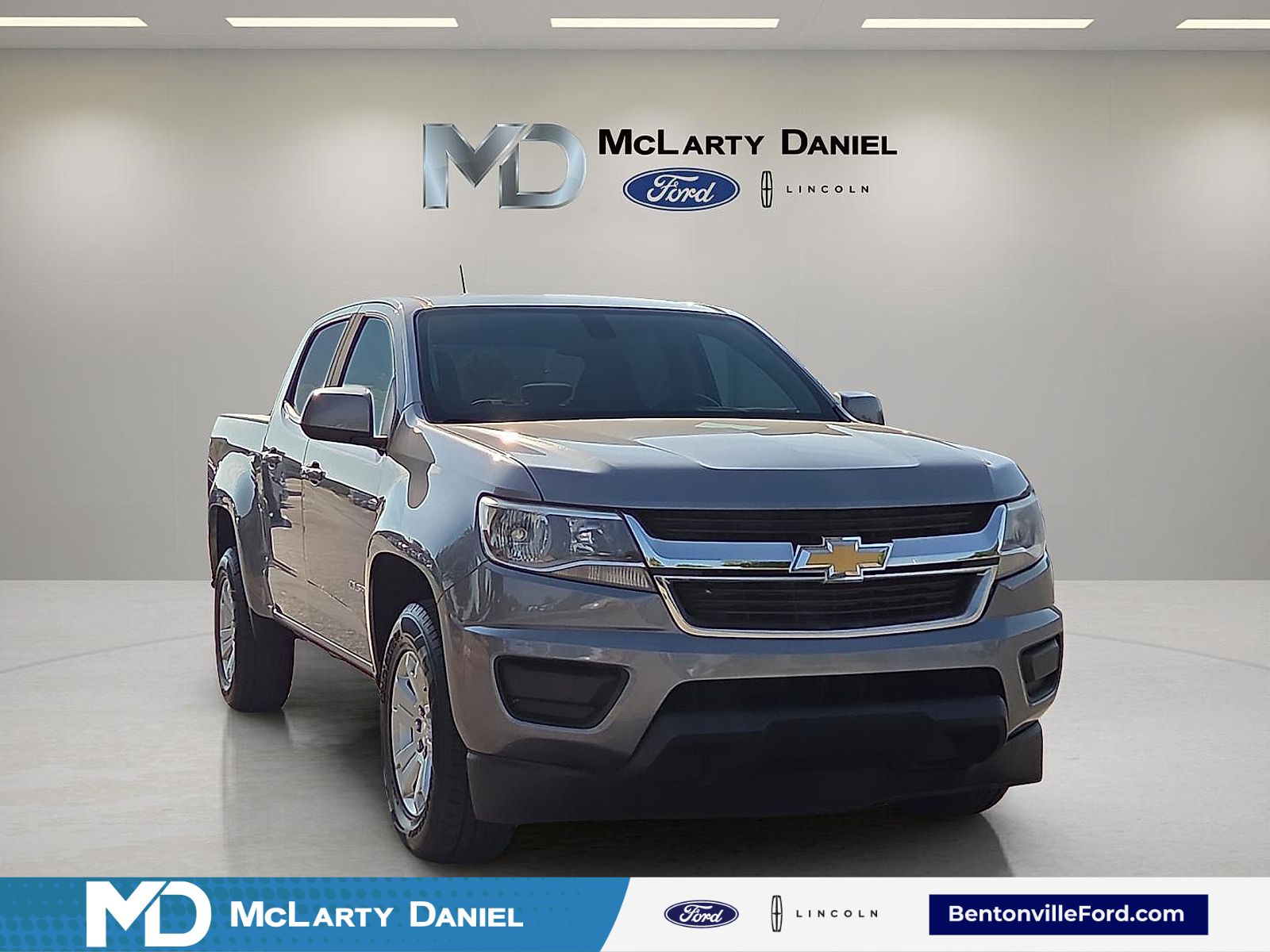 Gray (Satin Steel Metallic) 2020 Chevrolet Colorado Pickup Truck 4X2 8-Speed Automatic