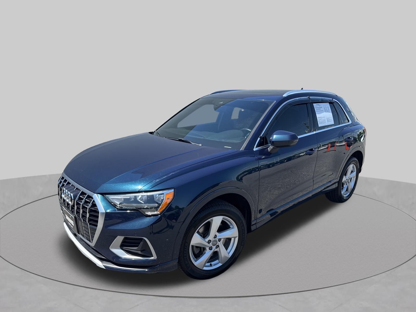 Cosmos Blue Metallic 2020 Audi Q3 SUV / Crossover All-Wheel Drive 8-Speed Automatic