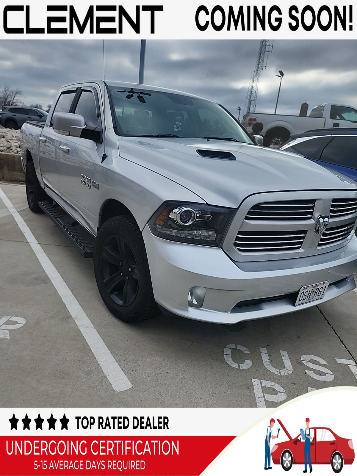 2016 RAM 1500 Sport Crew Cab 4WD