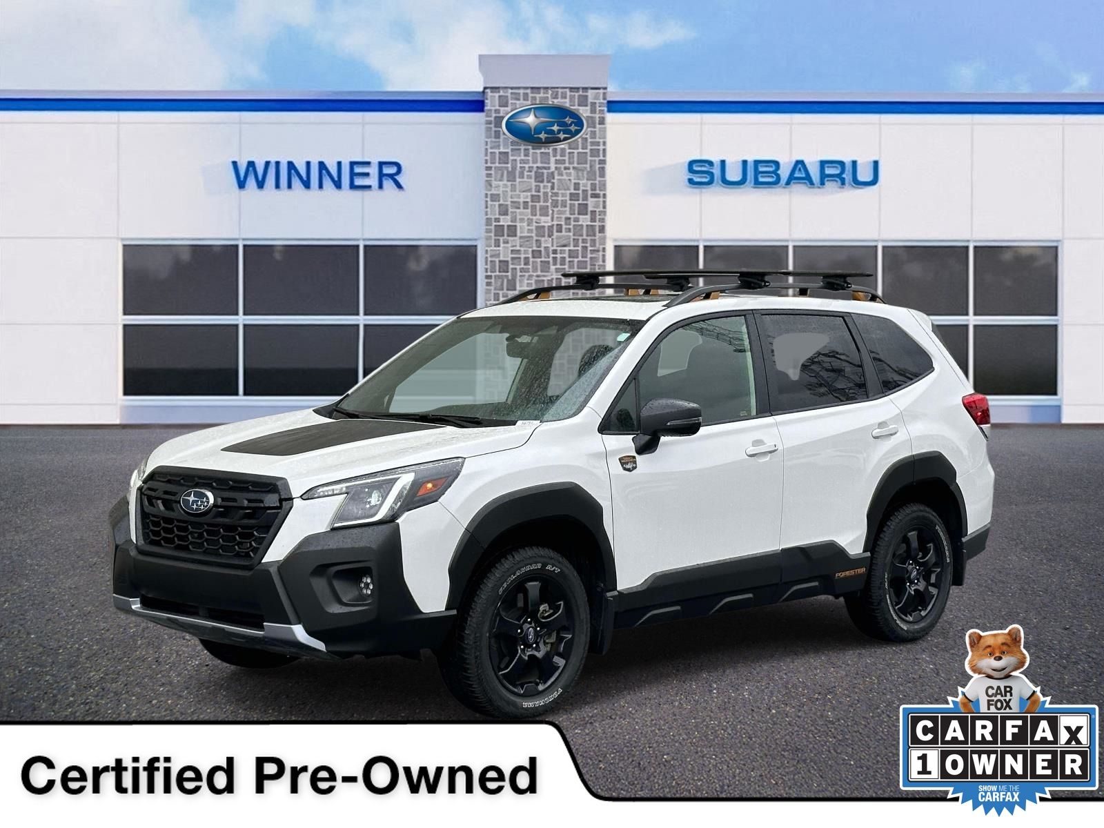 Crystal White Pearl 2025 Subaru Forester SUV / Crossover All-Wheel Drive Continuously Variable Transmission