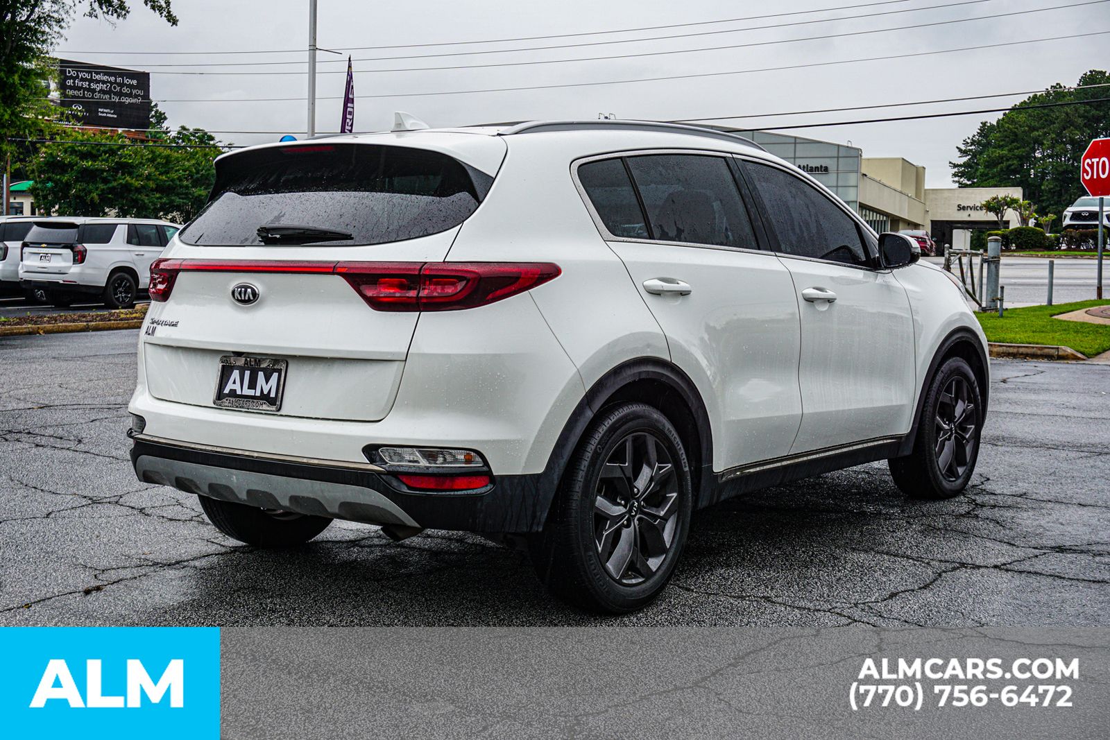 Used 2021 White Kia S image 6