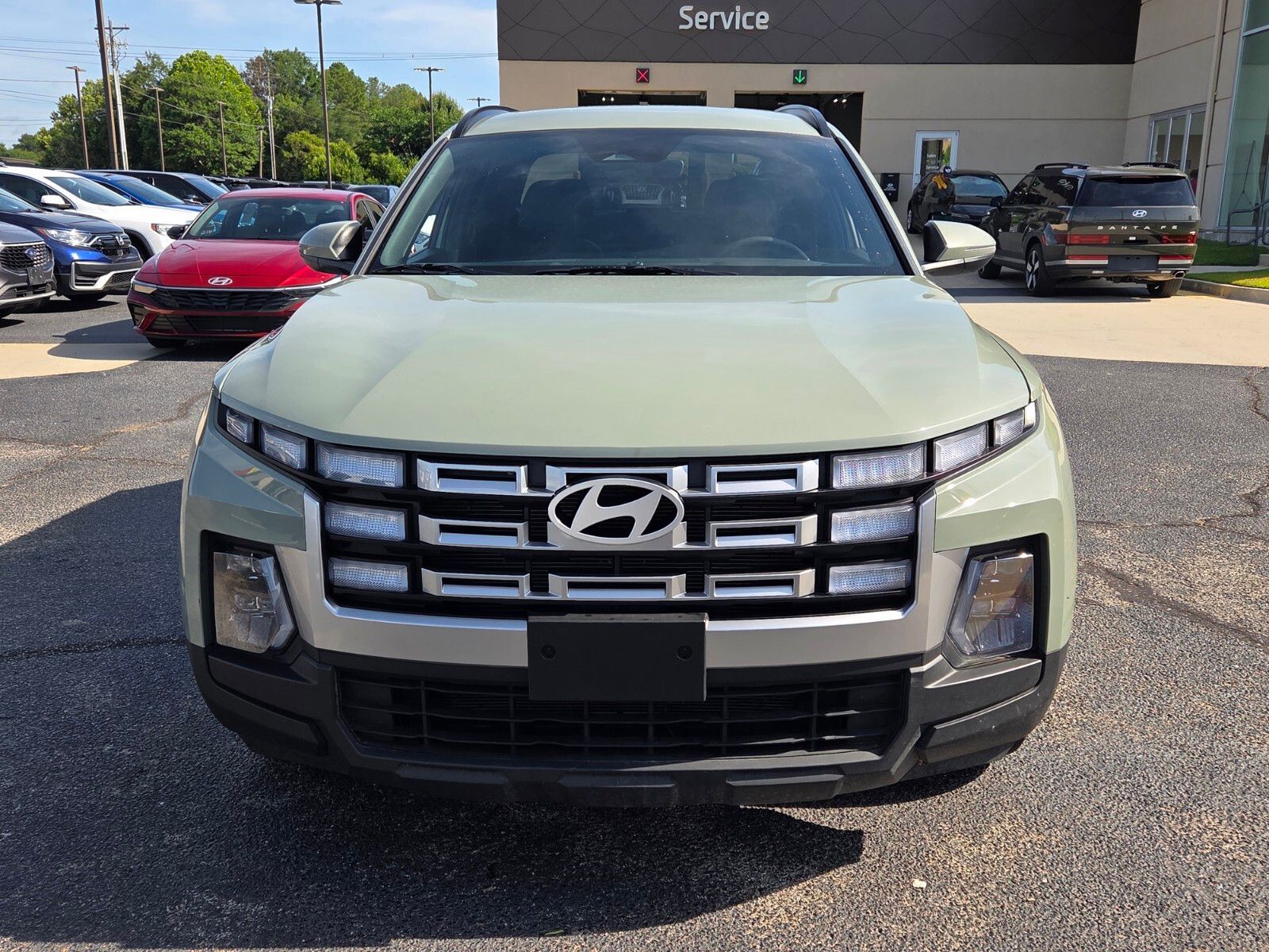Used 2025 Green Hyundai SEL image 2