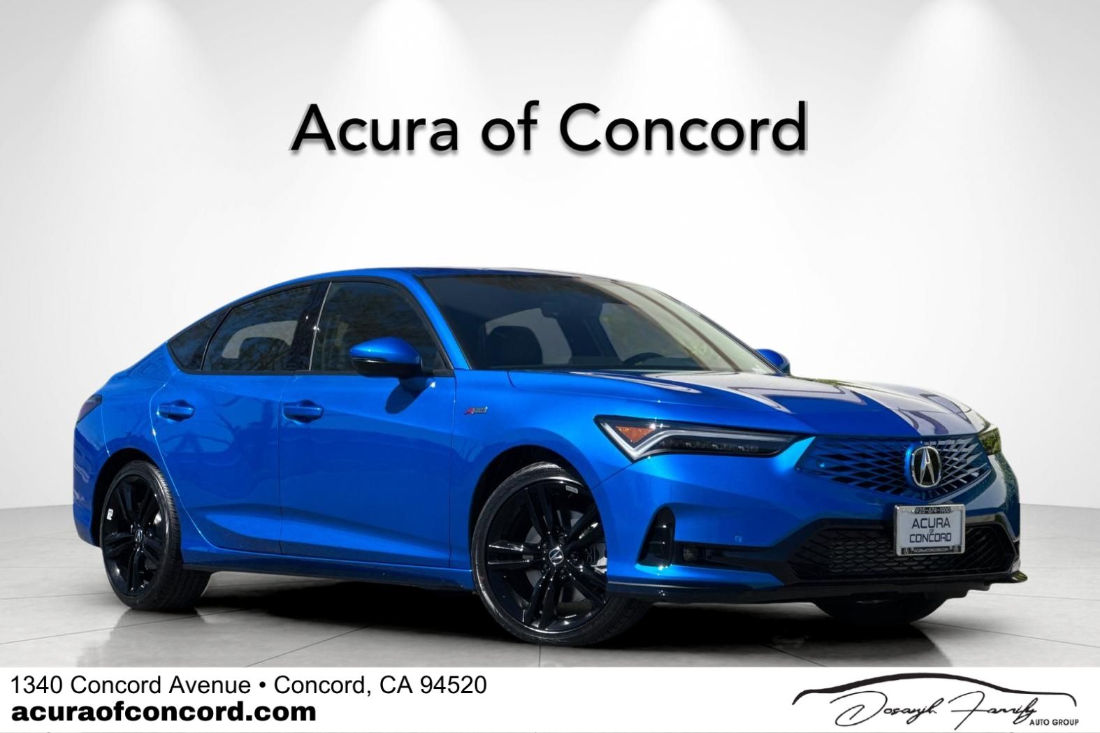 Double Apex Blue Pearl 2026 Acura Integra Sedan Front-Wheel Drive 6-Speed Manual