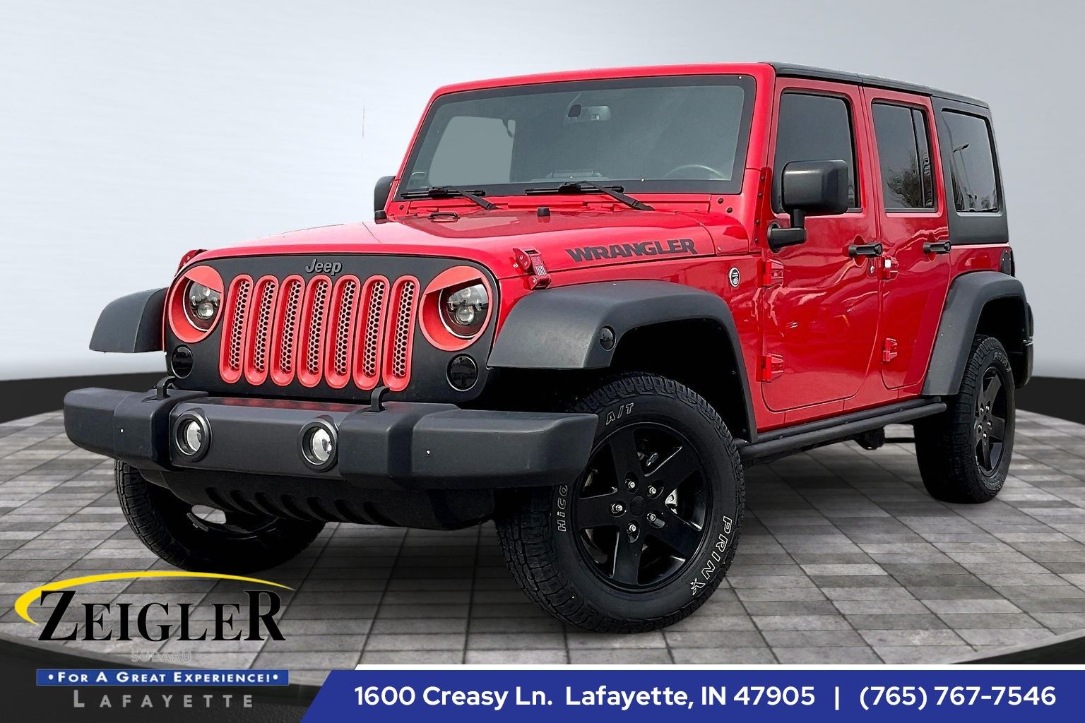 Firecracker Red Clearcoat 2016 Jeep Wrangler SUV / Crossover 5-Speed Automatic