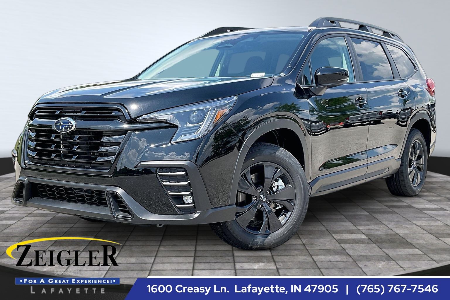 Crystal Black Silica 2026 Subaru Ascent SUV / Crossover All-Wheel Drive Continuously Variable Transmission