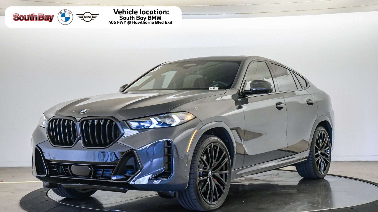 Gray (Dravit Grey Metallic) 2026 BMW X6 SUV / Crossover All-Wheel Drive 8-Speed Automatic