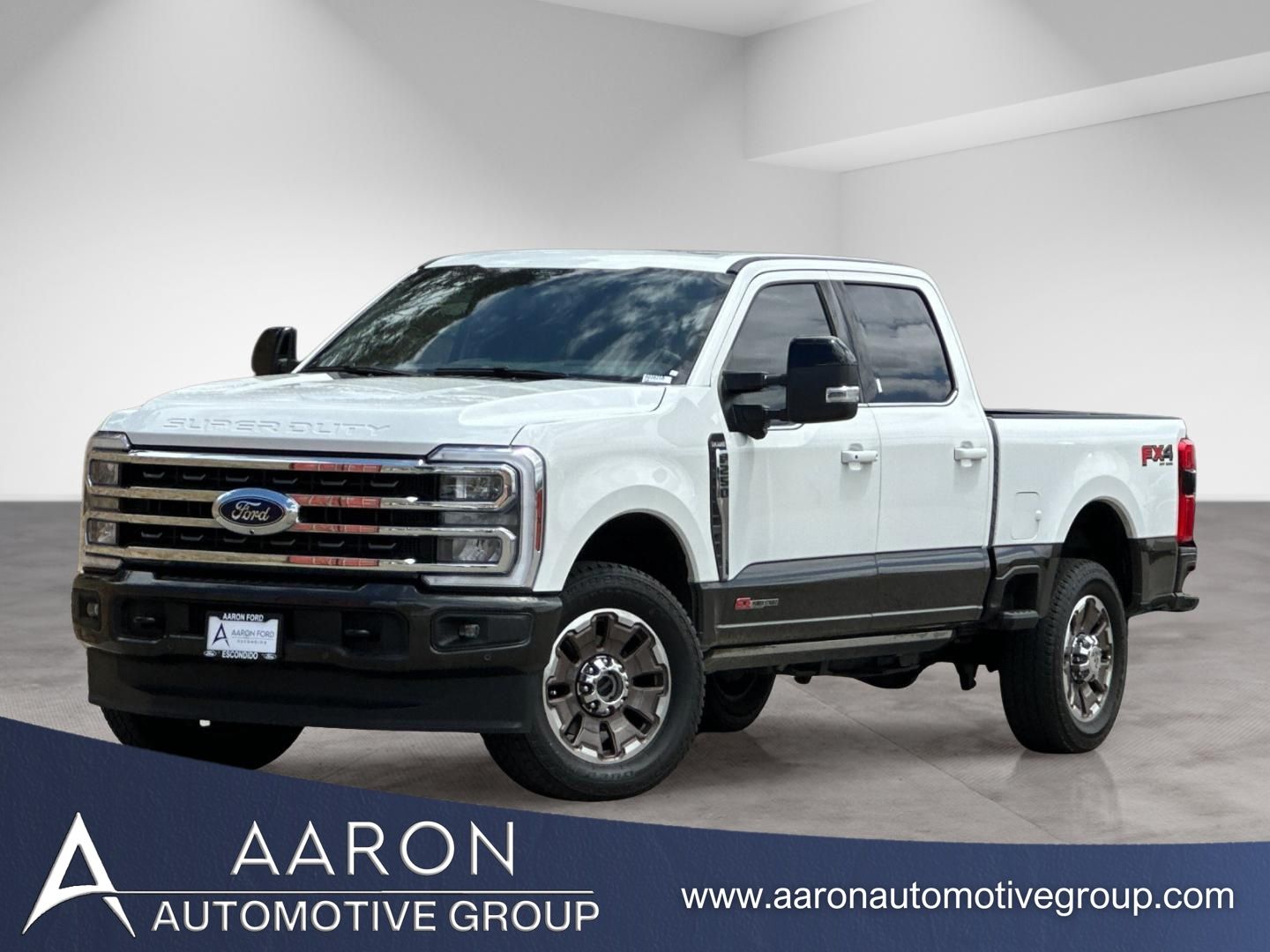 Brown 2025 Ford F-250 Super Duty King Ranch Crew Cab 4WD Pickup Truck Four-Wheel Drive Automatic