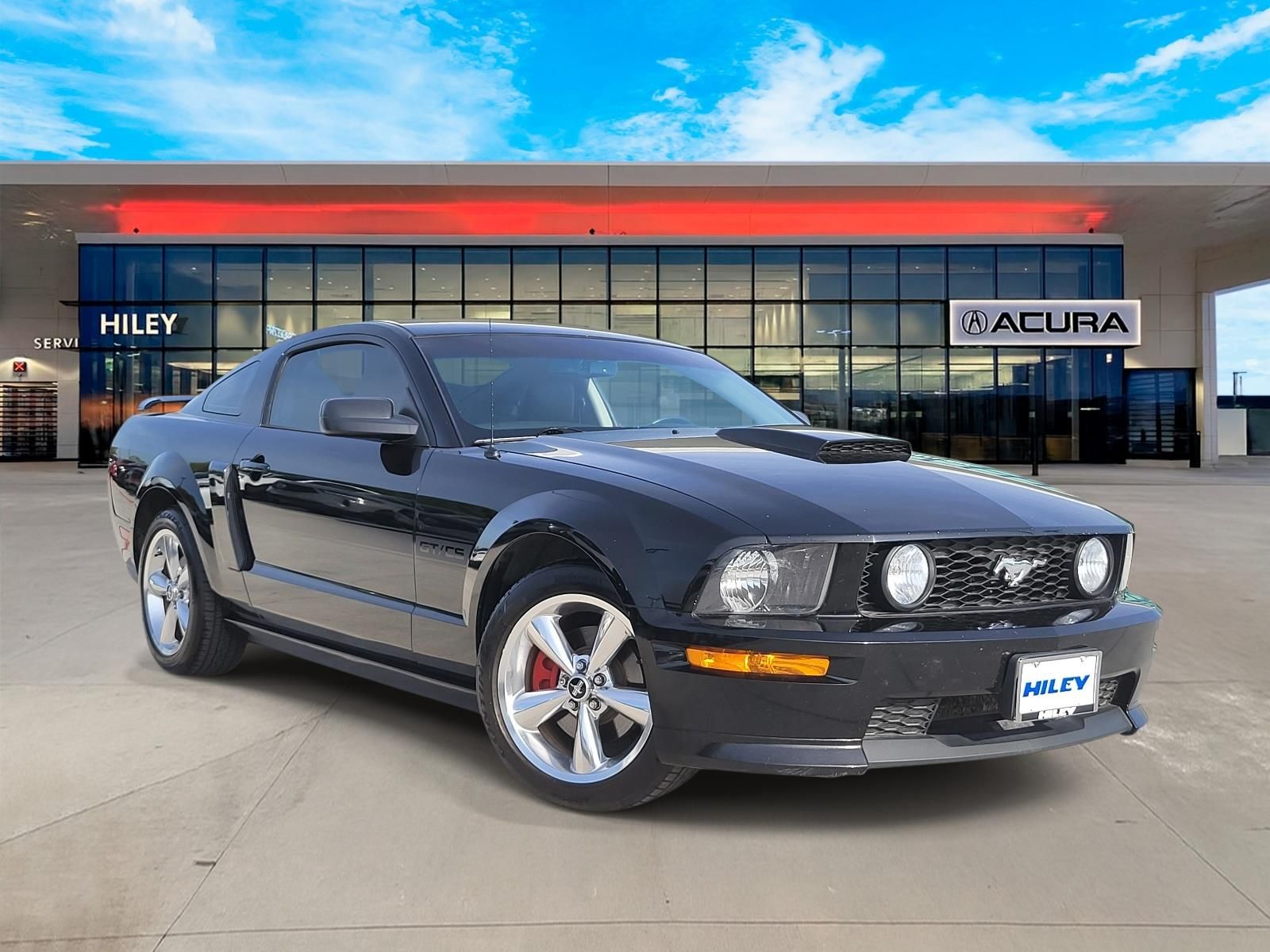 Black (Ebony Clearcoat) 2007 Ford Mustang Coupe Rear-Wheel Drive 5-Speed Automatic