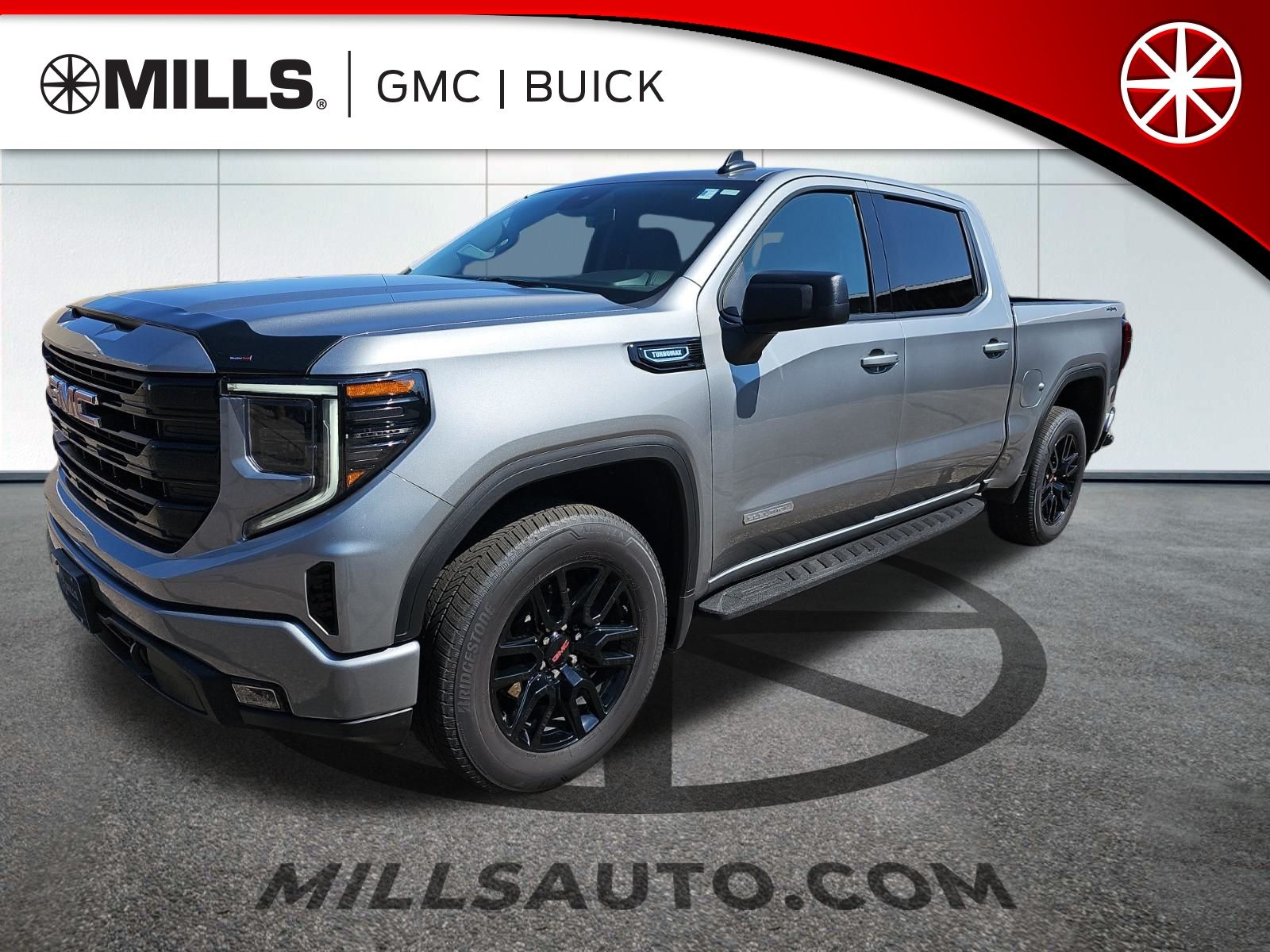 Sterling Metallic 2025 GMC Sierra 1500 Pickup Truck Four-Wheel Drive 8-Speed Automatic