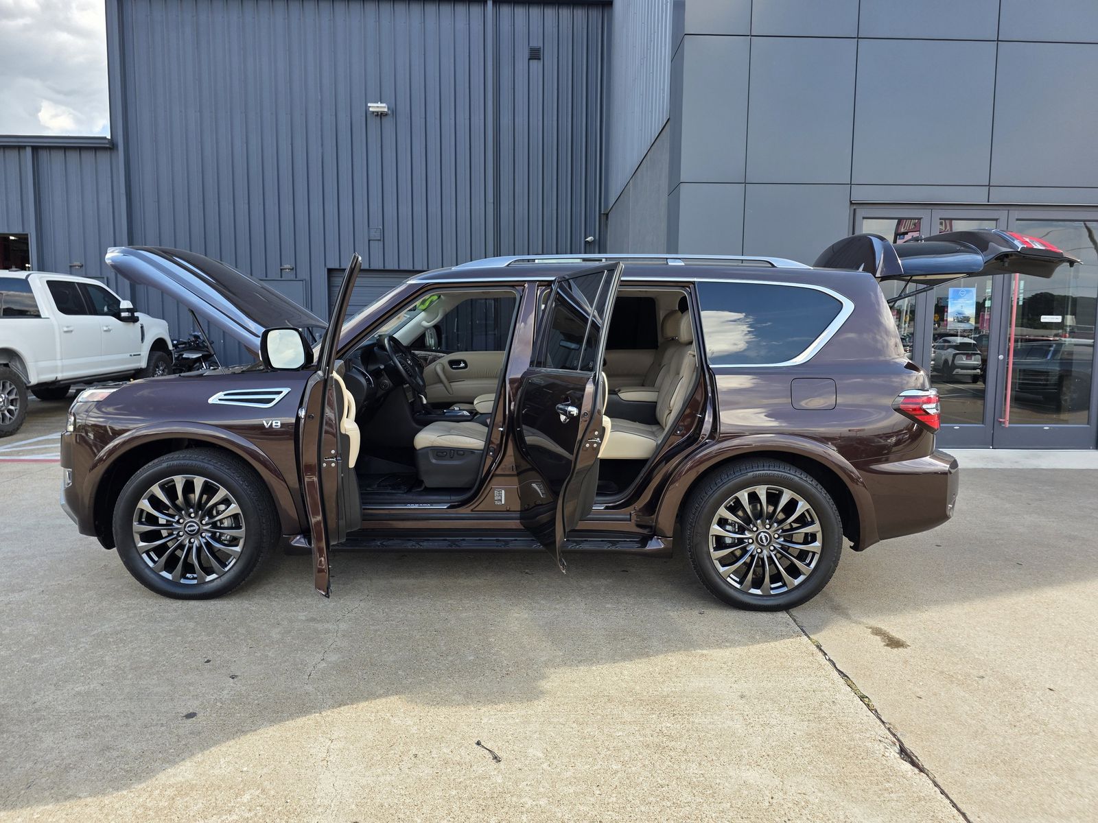 2022 Nissan Armada Platinum Brown at Bayway Cadillac of The Woodlands