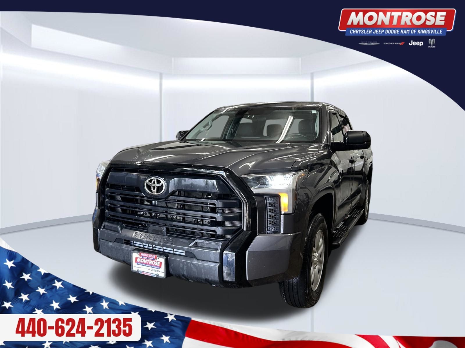 Magnetic Gray Metallic 2024 Toyota Tundra Pickup Truck Four-Wheel Drive Automatic