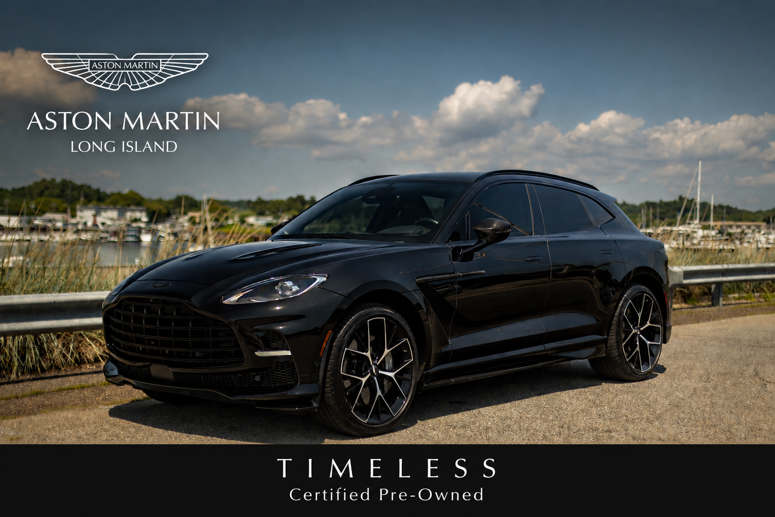 Onyx Black 2025 Aston Martin DBX SUV / Crossover All-Wheel Drive 9-Speed Automatic