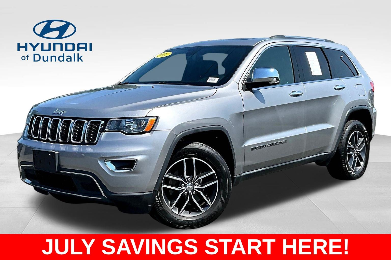 Billet Silver Metallic Clearcoat 2017 Jeep Grand Cherokee SUV / Crossover Four-Wheel Drive 8-Speed Automatic
