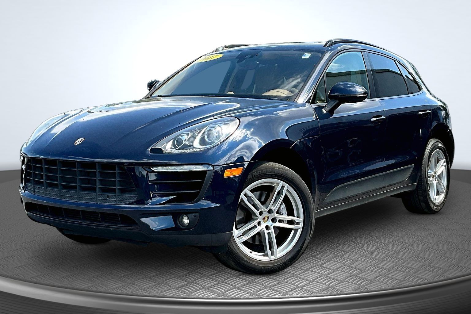 Blue 2017 Porsche Macan SUV / Crossover All-Wheel Drive 7-Speed Automatic