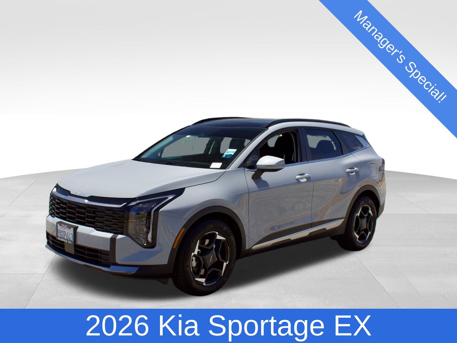 Wolf Gray 2026 Kia Sportage SUV / Crossover Front-Wheel Drive 8-Speed Automatic