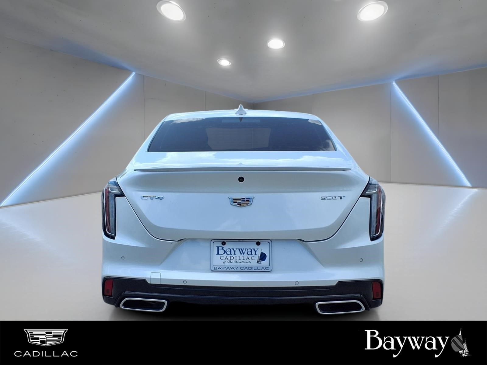 2023 Cadillac CT4 Sport White at DeMontrond Automotive Group