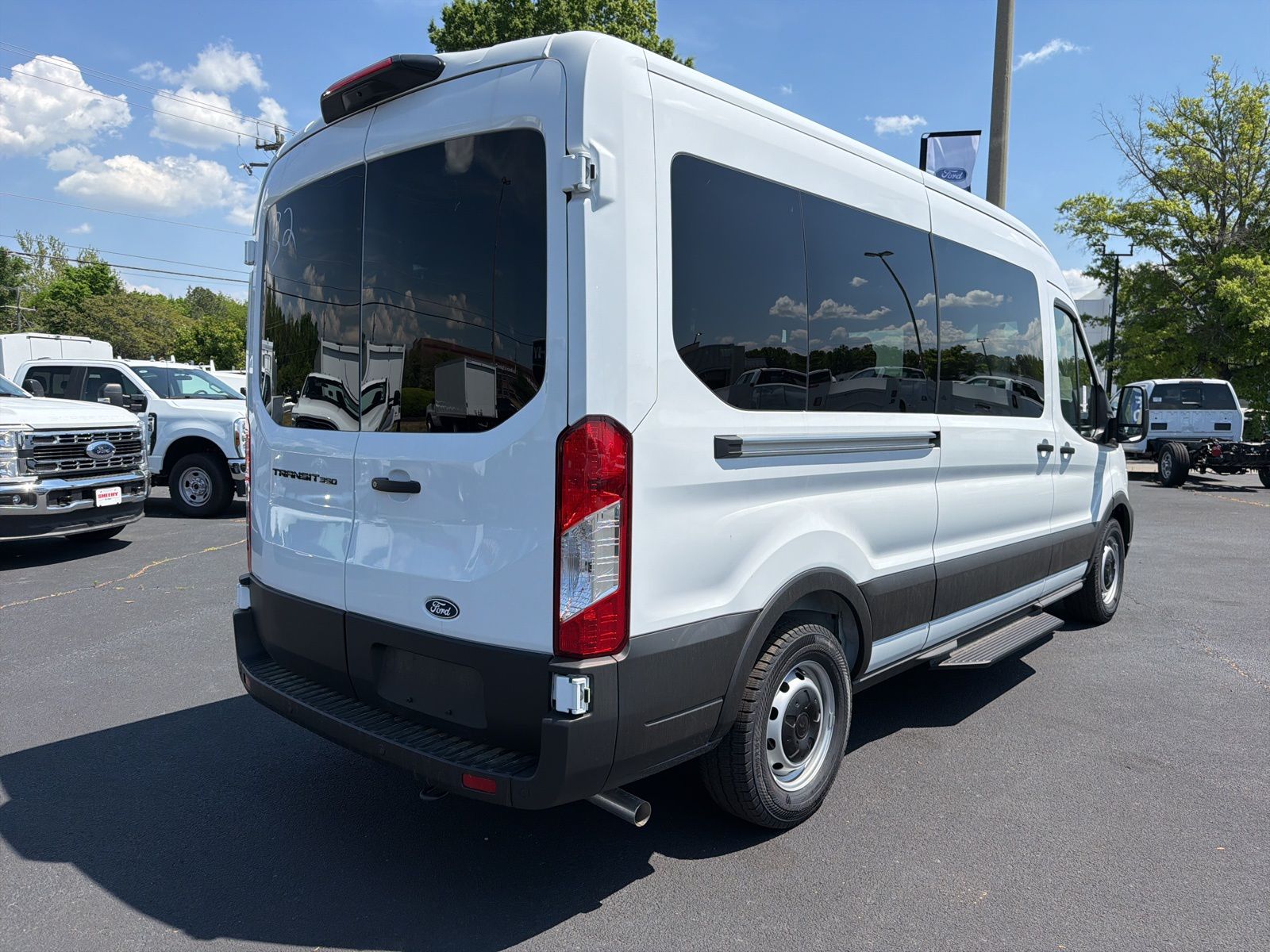 New 2026 White Ford Mid Roof 15-Passenger Van image 6